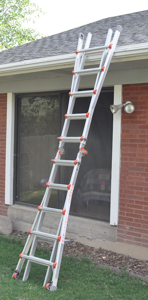Little Giant Ladder at Work