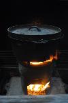Rocket Stove and Dutch Oven