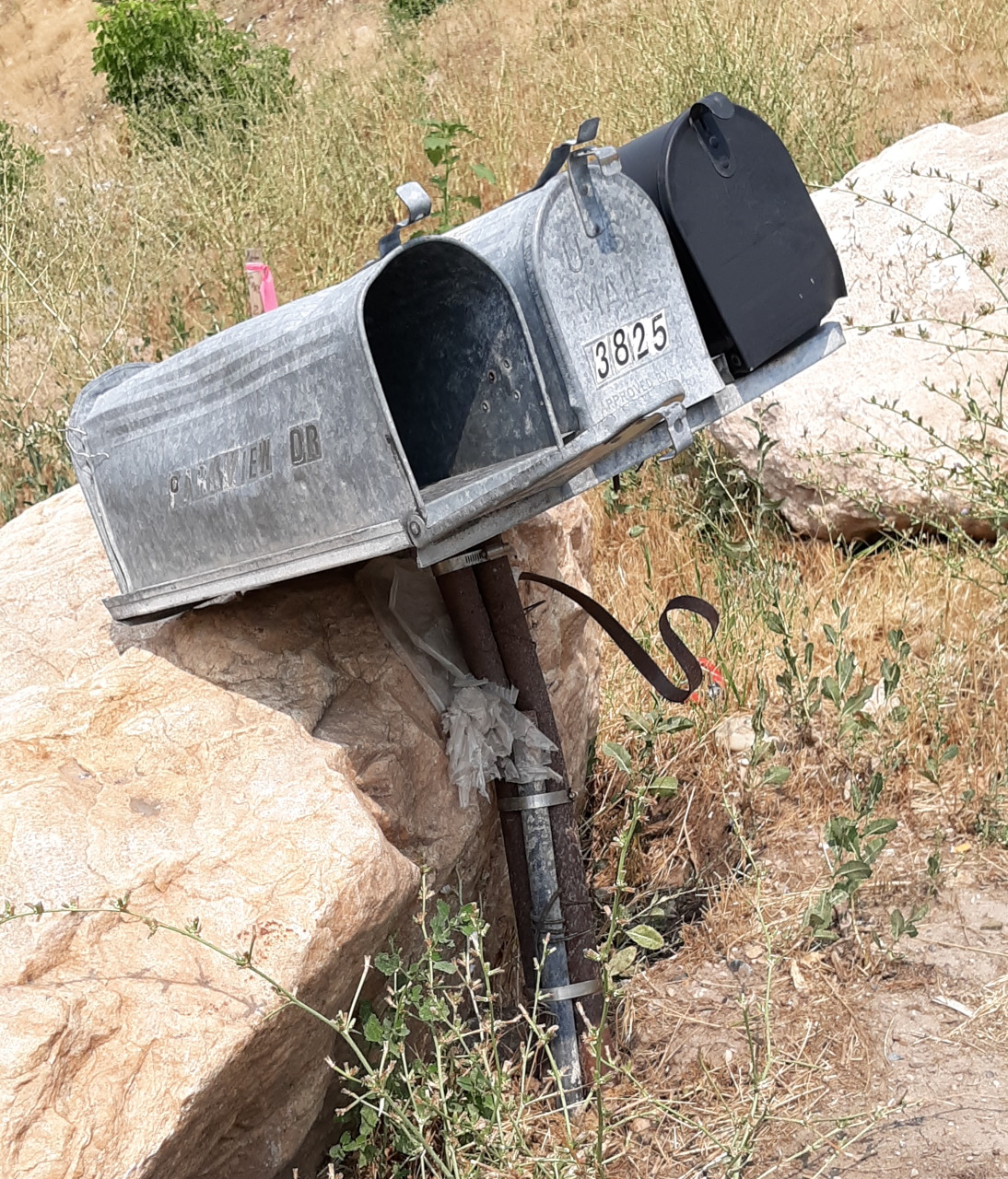 Bent Mail Boxes